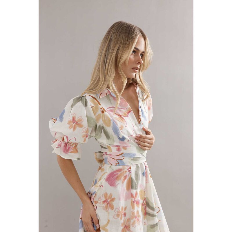 Caitlin Crisp Bloom Dress image number 2
